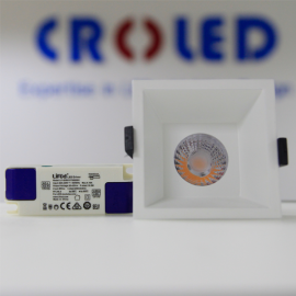 Đèn LED Âm Trần Accord 12W – Kháng Nước IP54 – Vuông